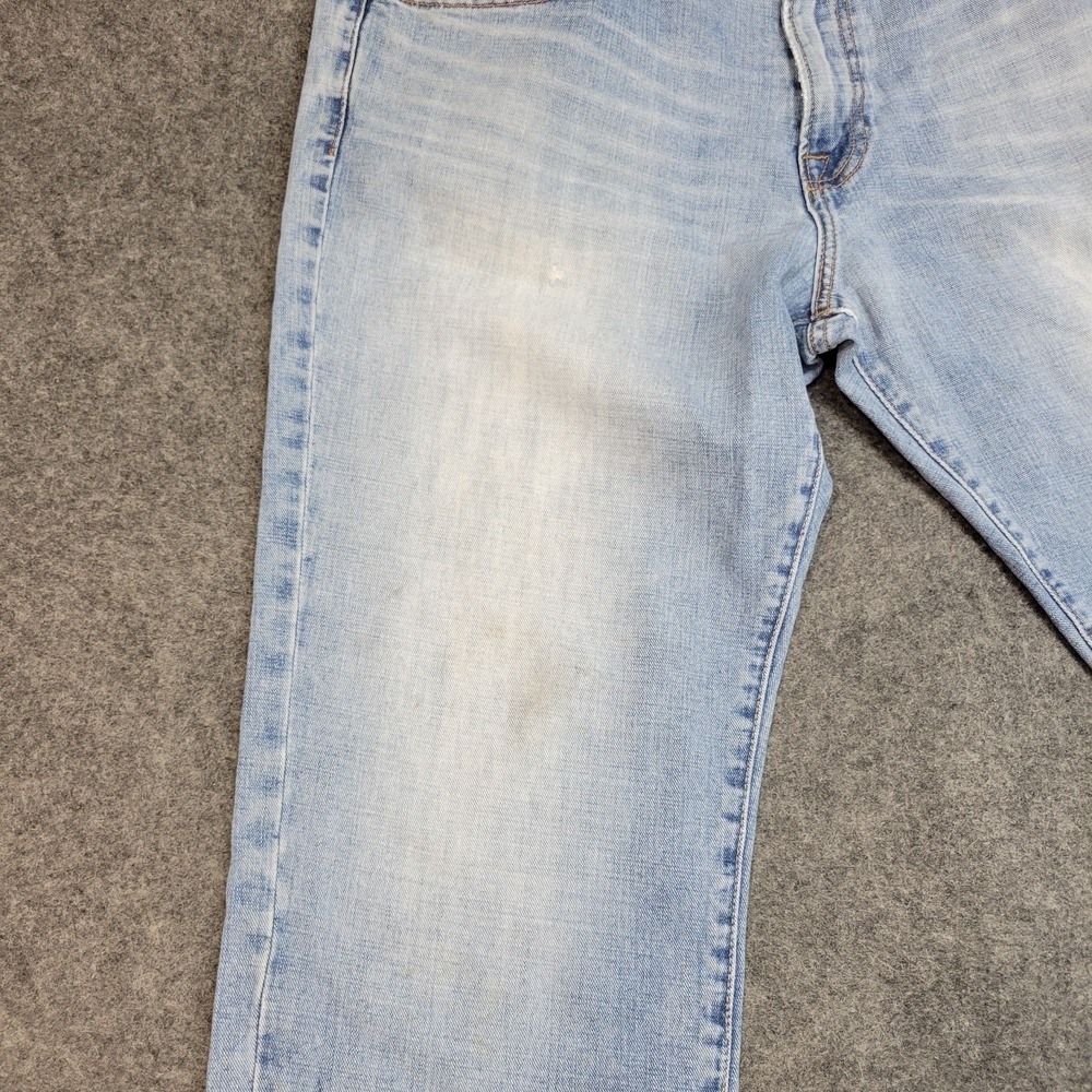 Lucky Brand Jeans Mens 36x30 Blue Denim Y2k Streetwear 221 Original Straight Leg - Picture 4 of 14